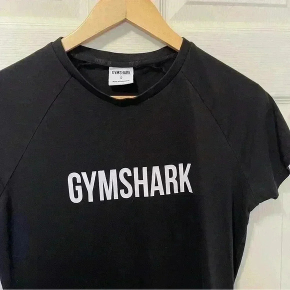Gymshark Womens Black Short Sleeve Sz s - Picture 3 of 4